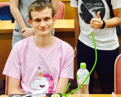 Co-Founder of Ethereum - Vitalik Buterin