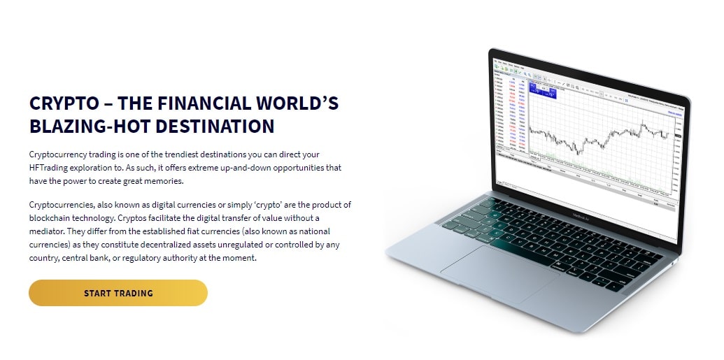 HFTrading Cryptocurrency CFDs