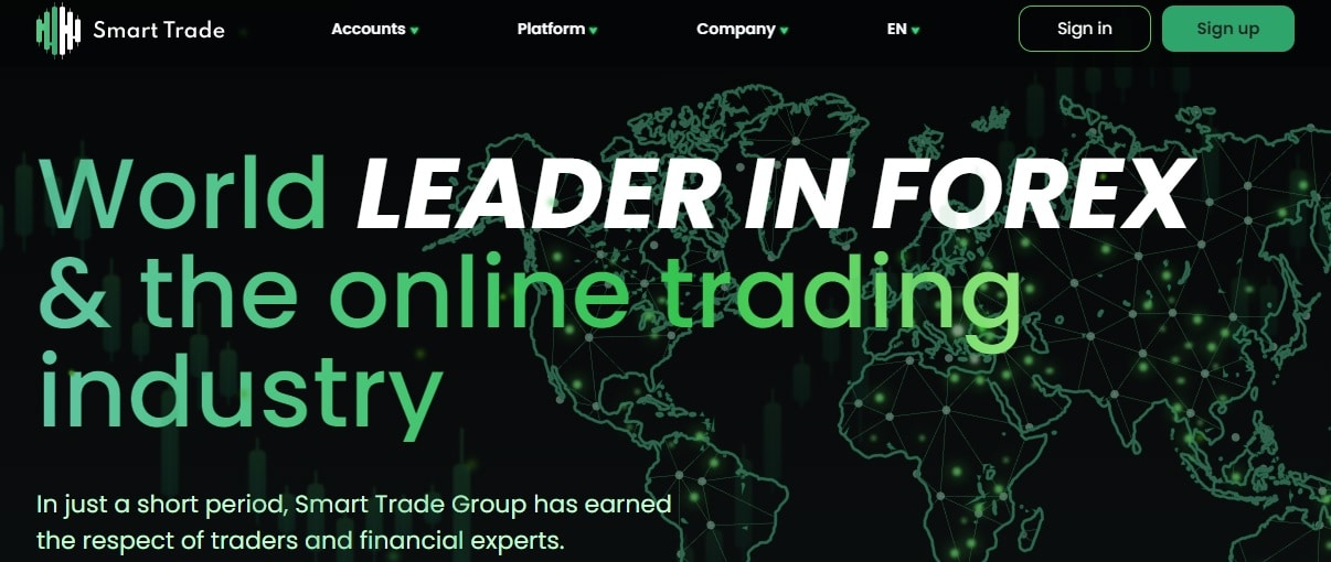 Smart Trade Group website