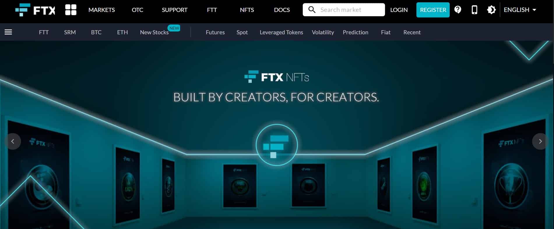 FTX website