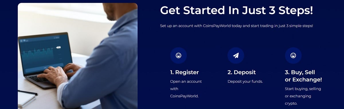 CoinspayWorld easy platform