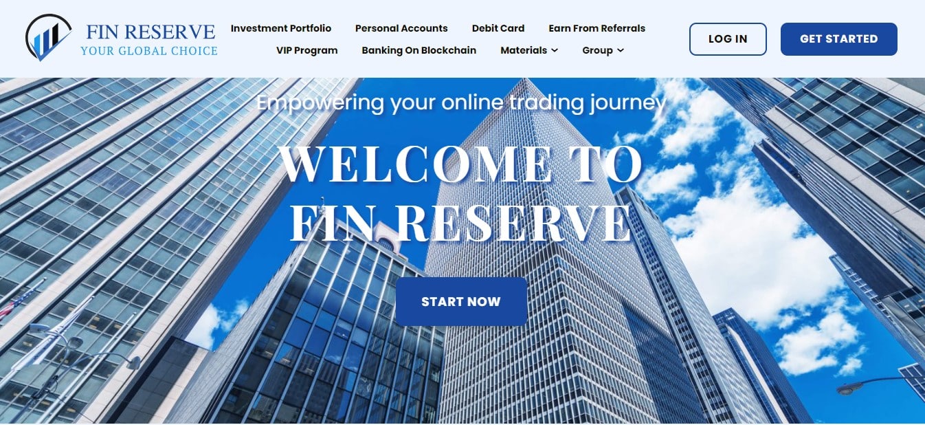 FinReserve website