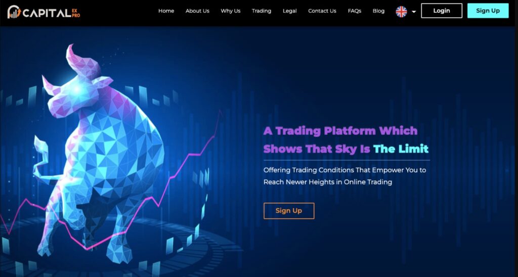 Capitalex Pro website