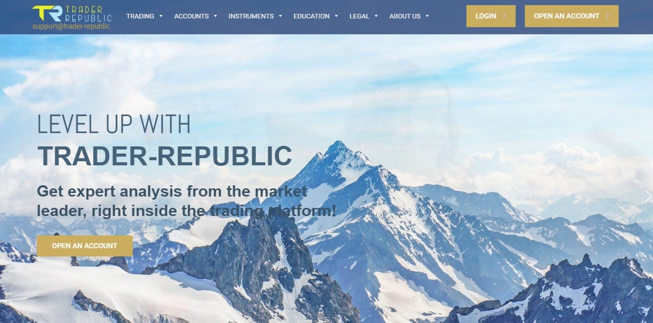 TraderRepublic Homepage