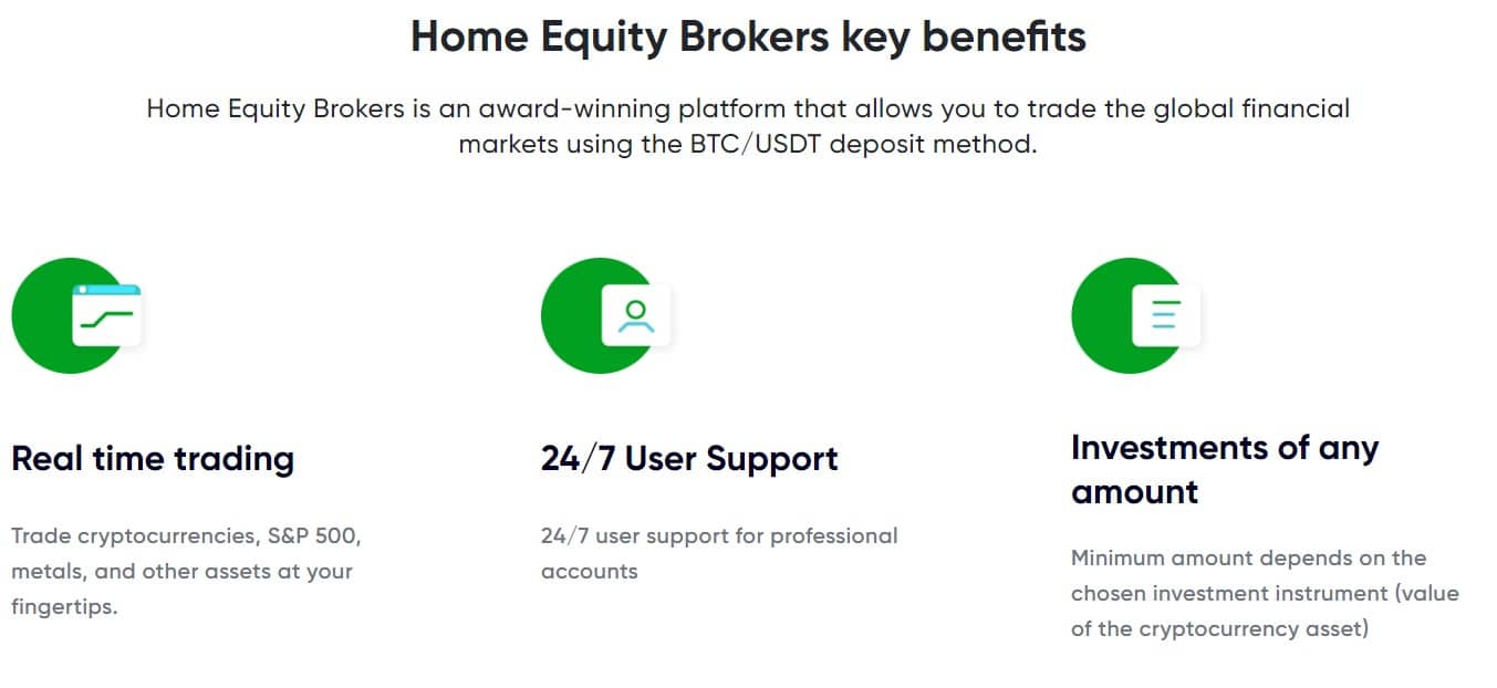 HomeEquityBrokers Benefits