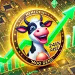 Memecoin Moo Deng Rises 240% This Week as Market Sees Renewed Interest