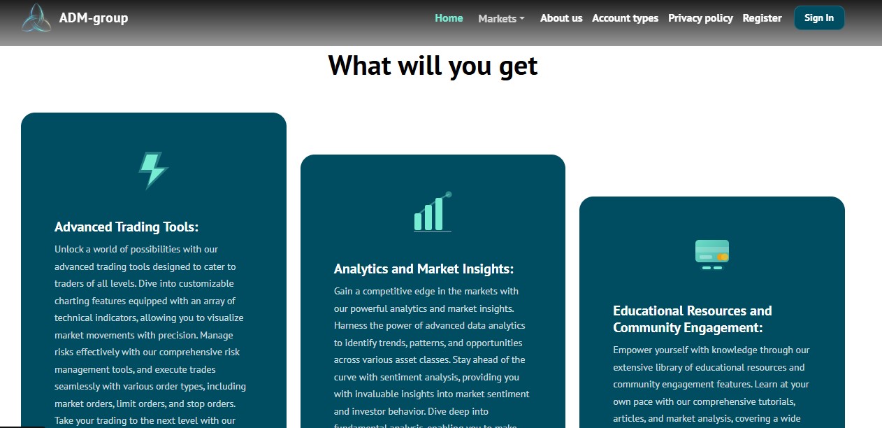 ADM-Group Trading Tools ADM-Group Trading Tools